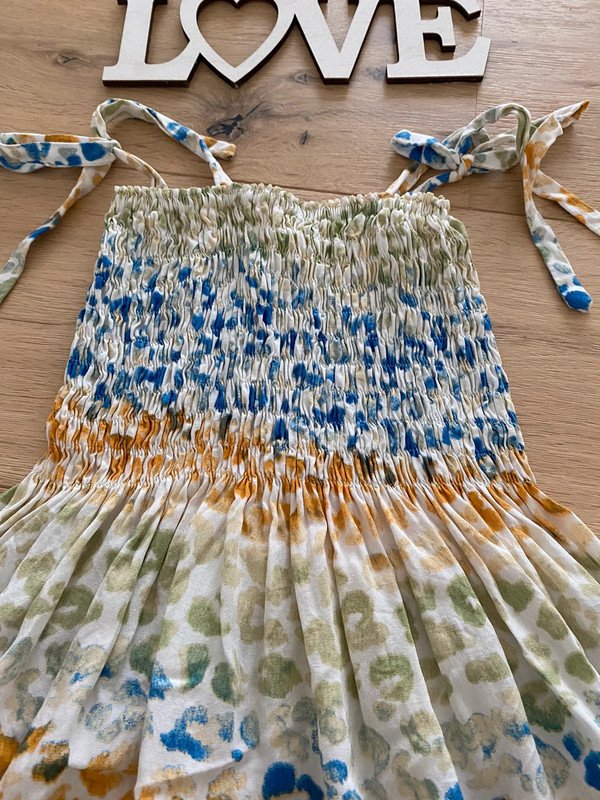 NEU * Niedlich * Girls * Mädchen * Spaghetti- Träger * Sommer * Kleid * Größe 92- 98 * weiß * blau * khaki- grün * Pastell *