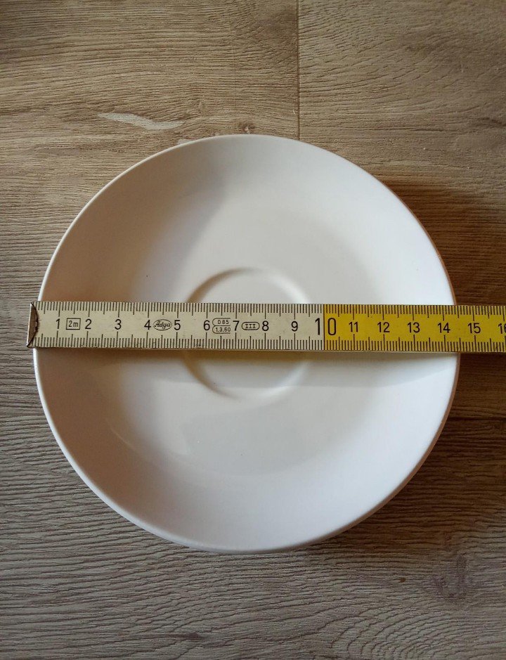 Untertasse weiß 
