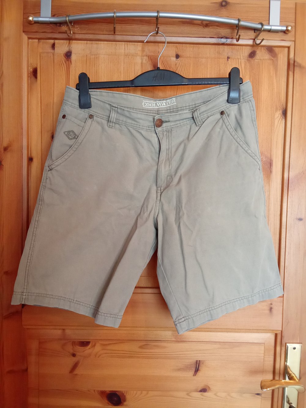 Jeansshorts khaki