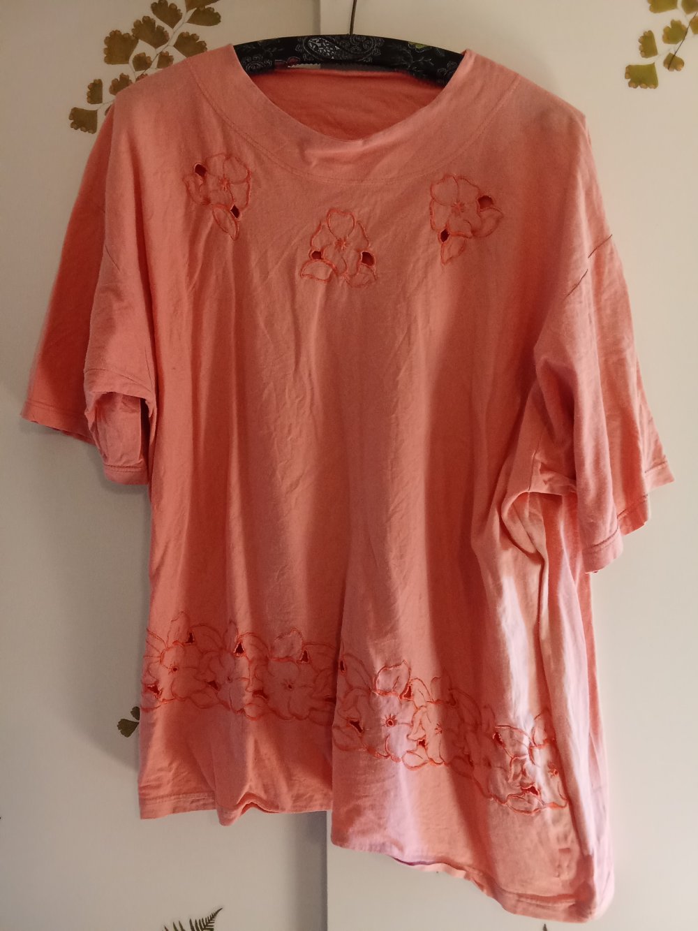T-Shirt apricot Vintage 80's