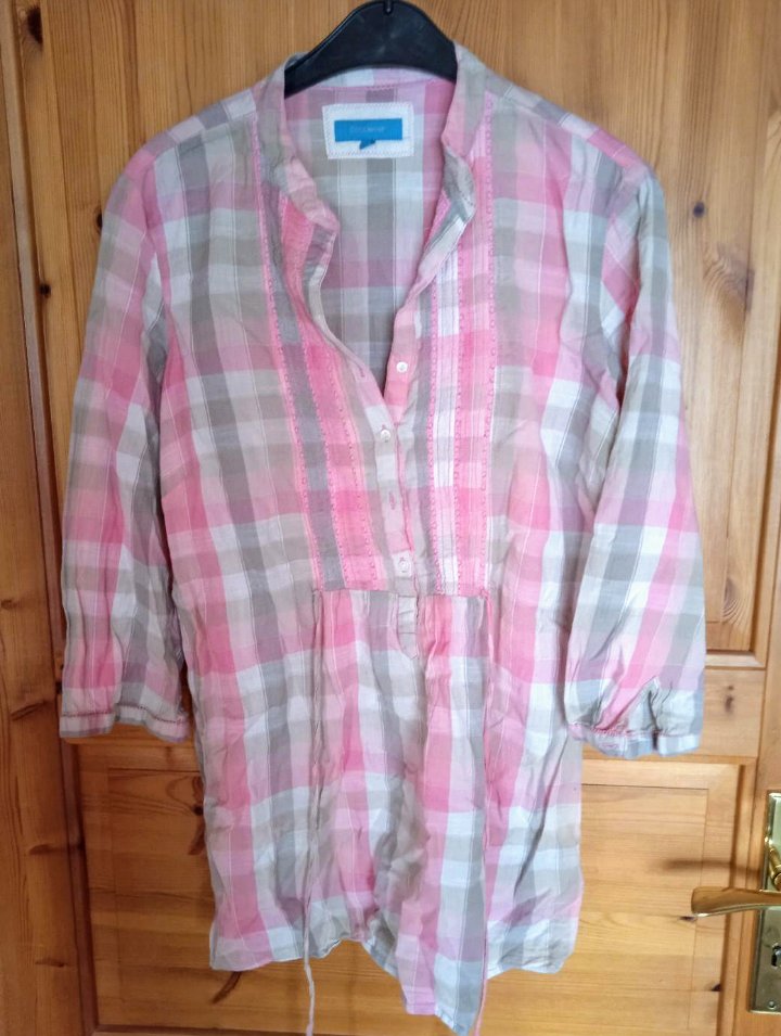 Bluse rosa beige