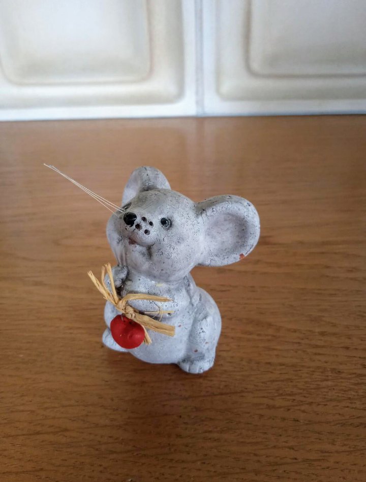Dekofigur Maus Vintage 90's