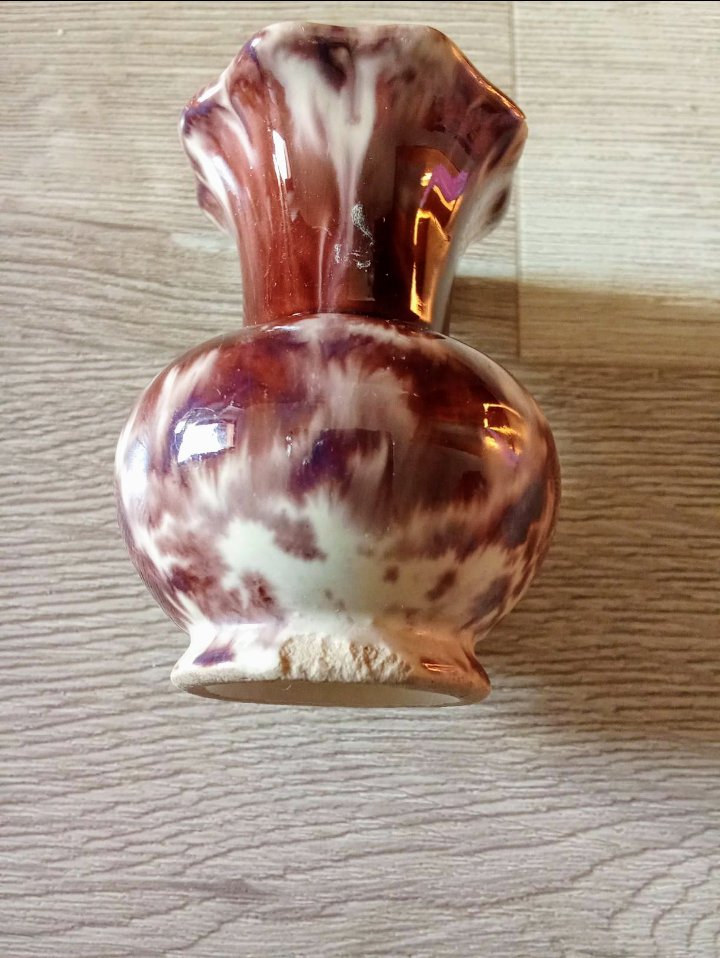 Vasen braun Vintage 50's