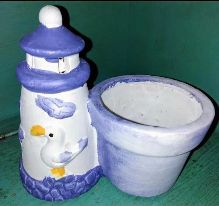 Übertöpfe Set blau
