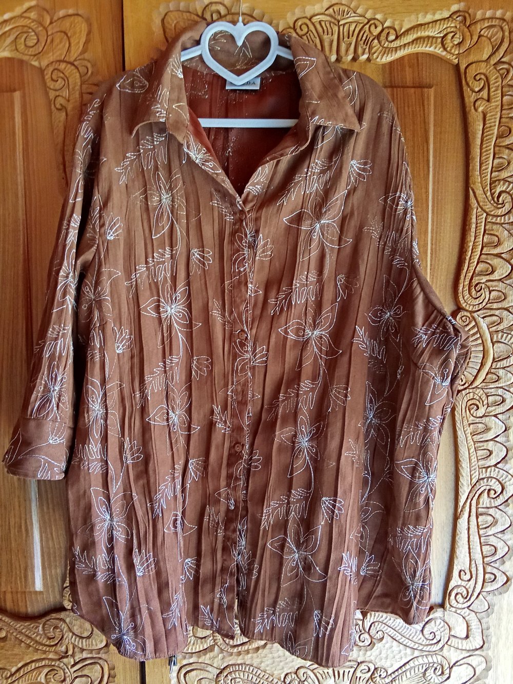 Bluse braun 