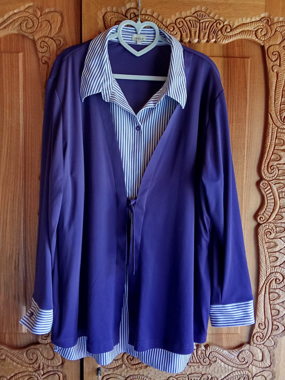 Bluse lila