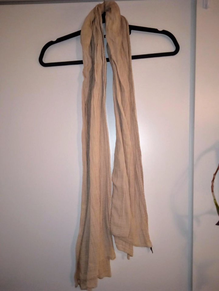Schal beige