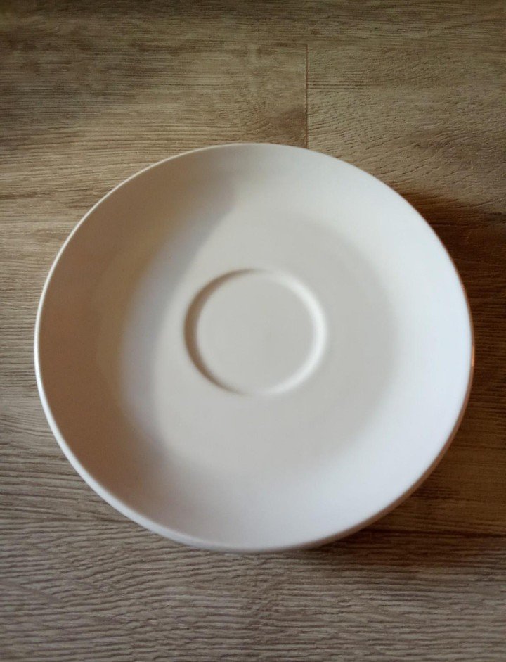 Untertasse weiß 