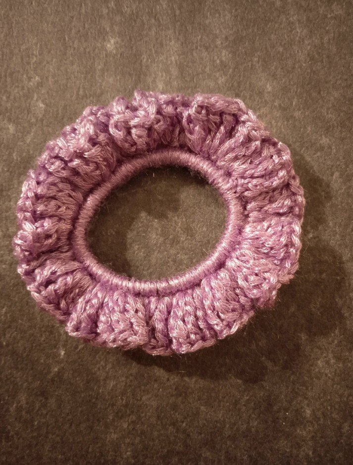Scrunchie flieder
