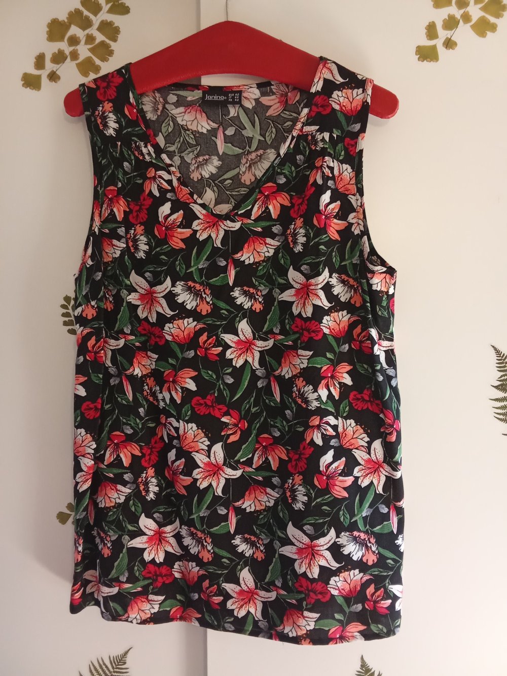 Bluse Blumen