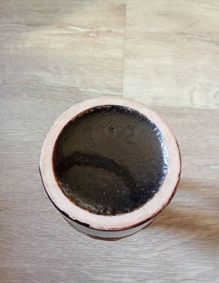 Vase braun Vintage 70's