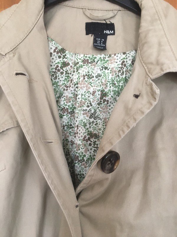 Beige Frühlingsjacke aus Baumwolle *Mengenrabatt*