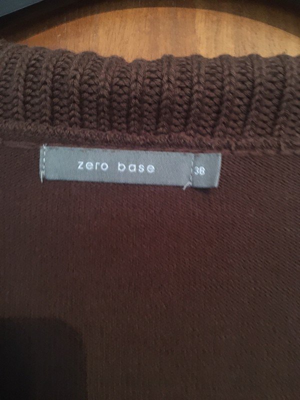 brauner Pullover von Zero *Mengenrabatt*