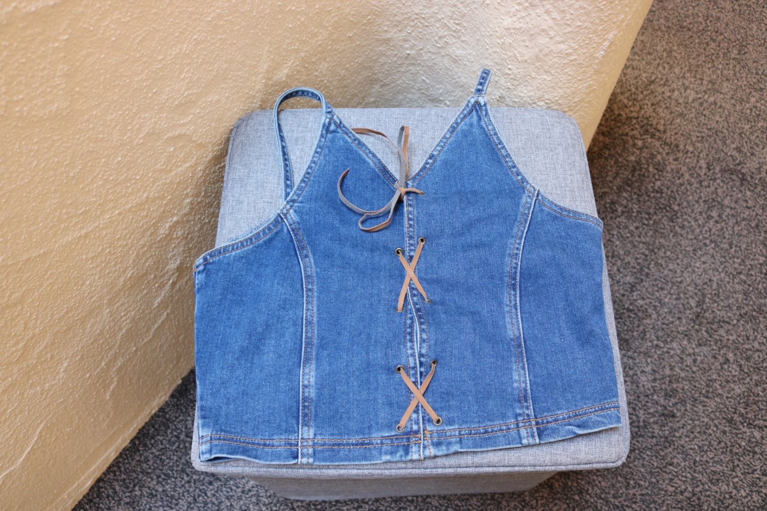 #Jeans-Top, Gr. 36, #dunkelblau, #X-Mail