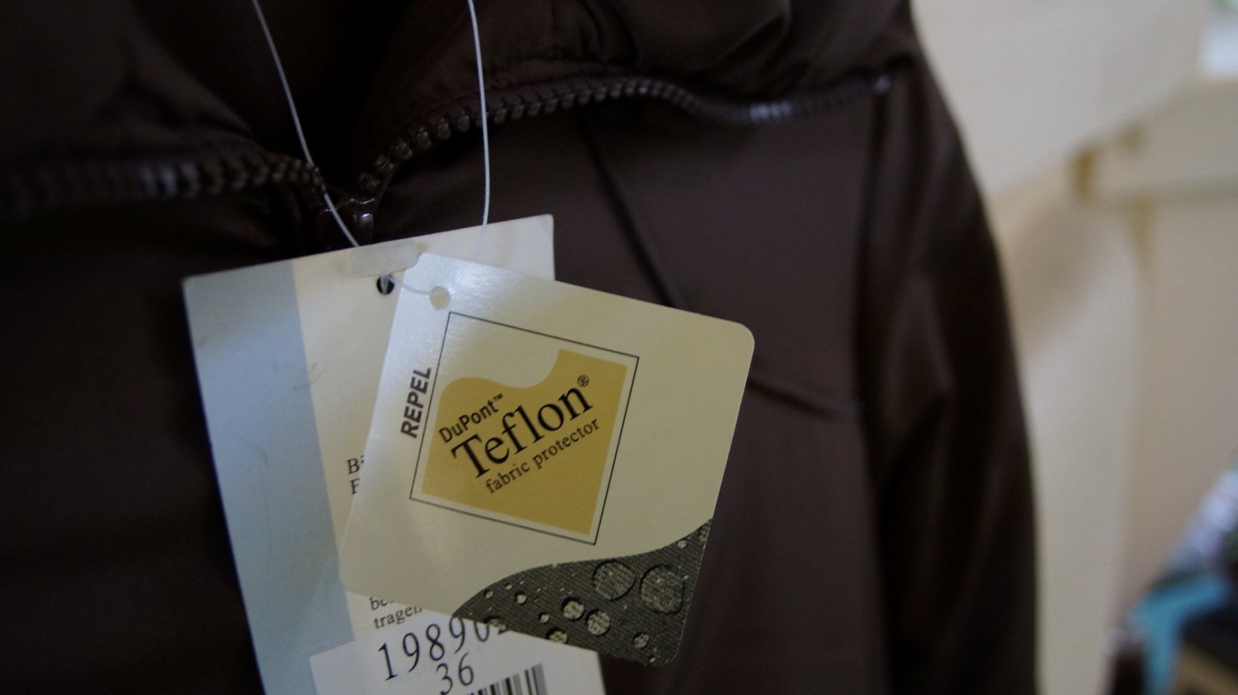 #Winterjacke, Gr. 36, #wattiert, #Mode Mix, #dunkelbraun, #leicht und warm 