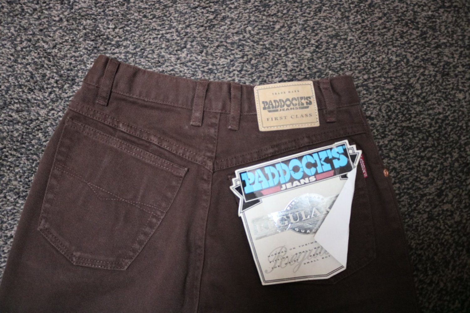 #Jeans, Gr. 36, #dunkelbraun, #Paddocks, #High Waist