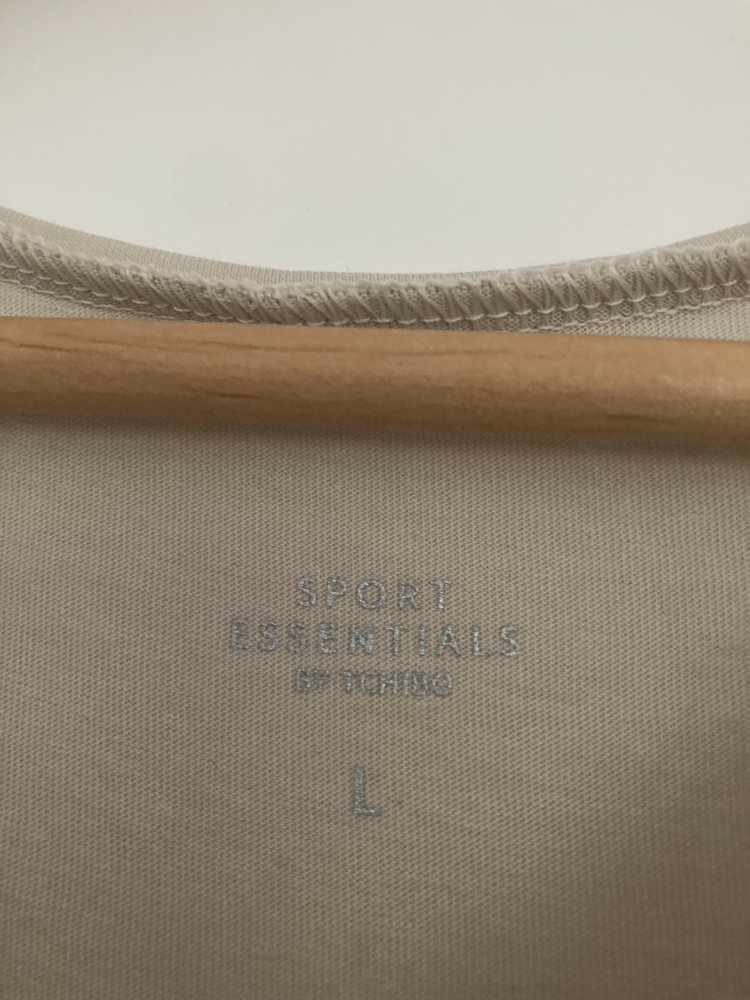Gr. L nudefarbenes Sport-Tanktop von Tschibo