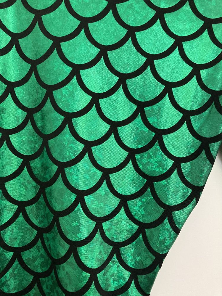Gr. S / M Meerjungfrauen-Leggins für Fastnacht / Karneval