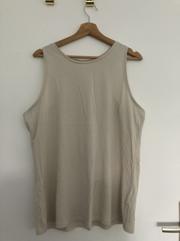 Gr. L nudefarbenes Sport-Tanktop von Tschibo