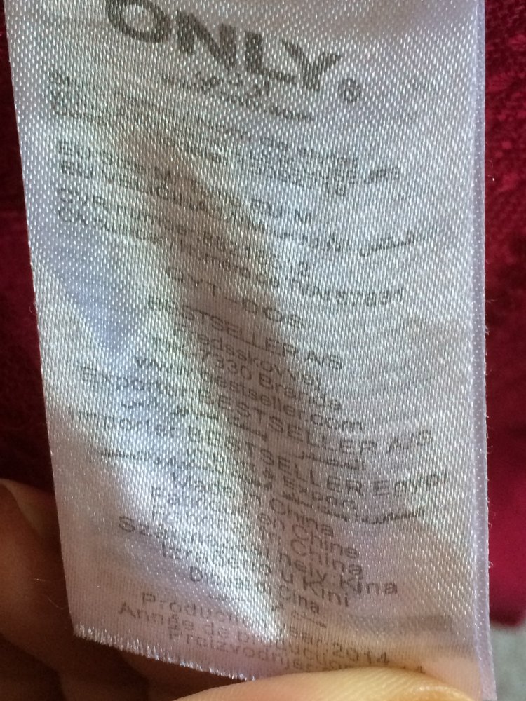 Only Tunika Top Gr.M/L Fuchsia Farben leicht transparent mit Wasserfall Dekolte