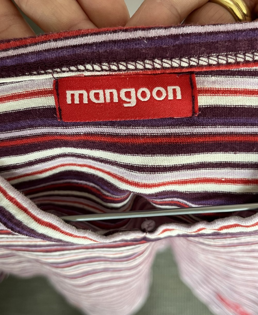 2 Sommer Shirts Gr.L Street One + Mangoon Rose und Fliederfarben