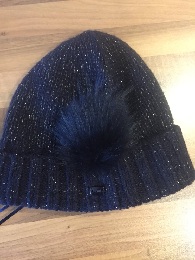River Woods Wollmütze mit verstellbarem Bommel One Size