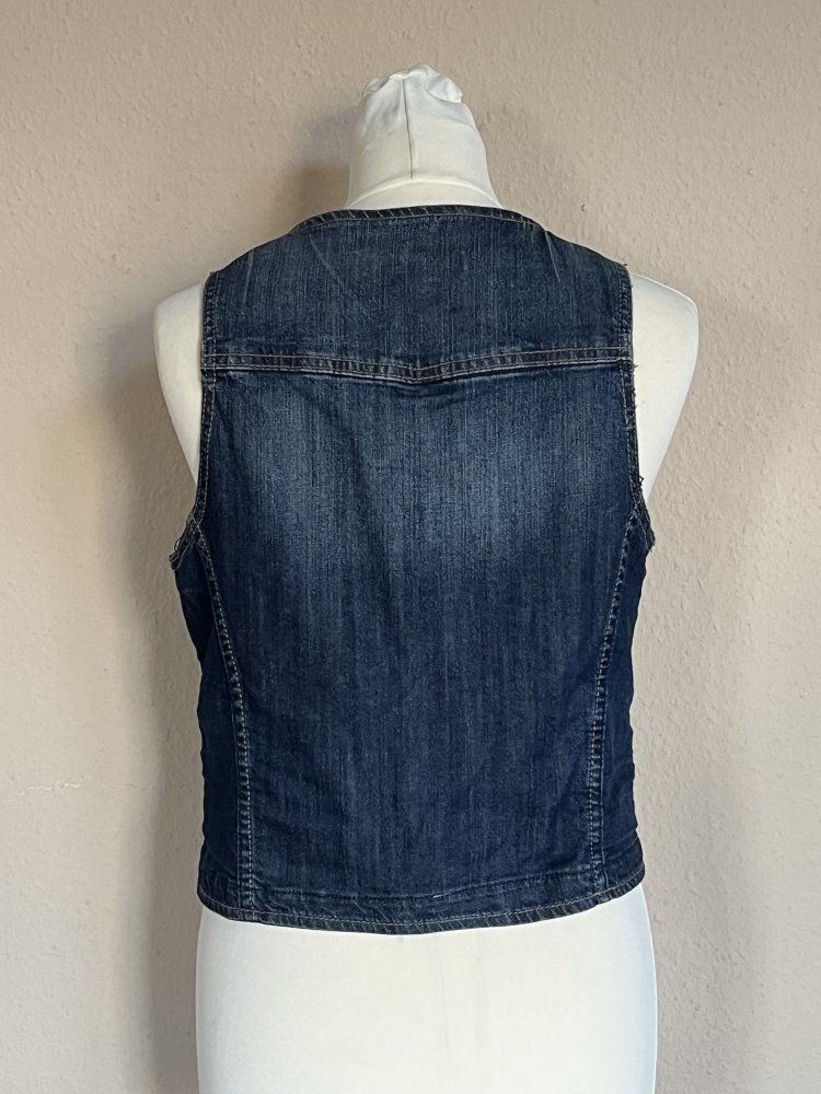 Blue Motion Jeans Weste Gr.M dunkle Waschung