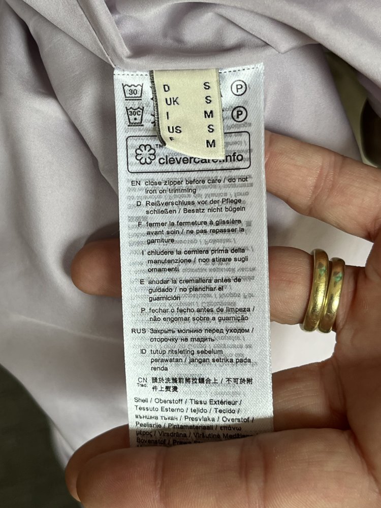 EDC by Esprit kurze Steppjacke mit Reißverschluss Gr.S Pastell Khaki