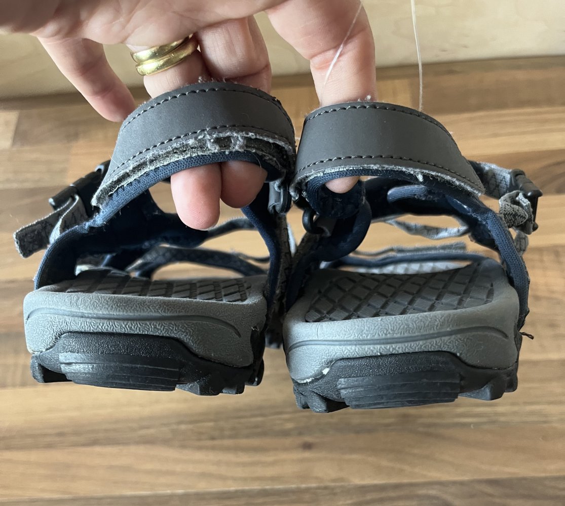 Blue Motion Trekking Sandalen Gr.38 mit Elastischen Bändern Neu