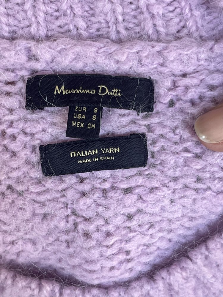 Massimo Dutti Pullover Gr.S Farbe pastell flieder