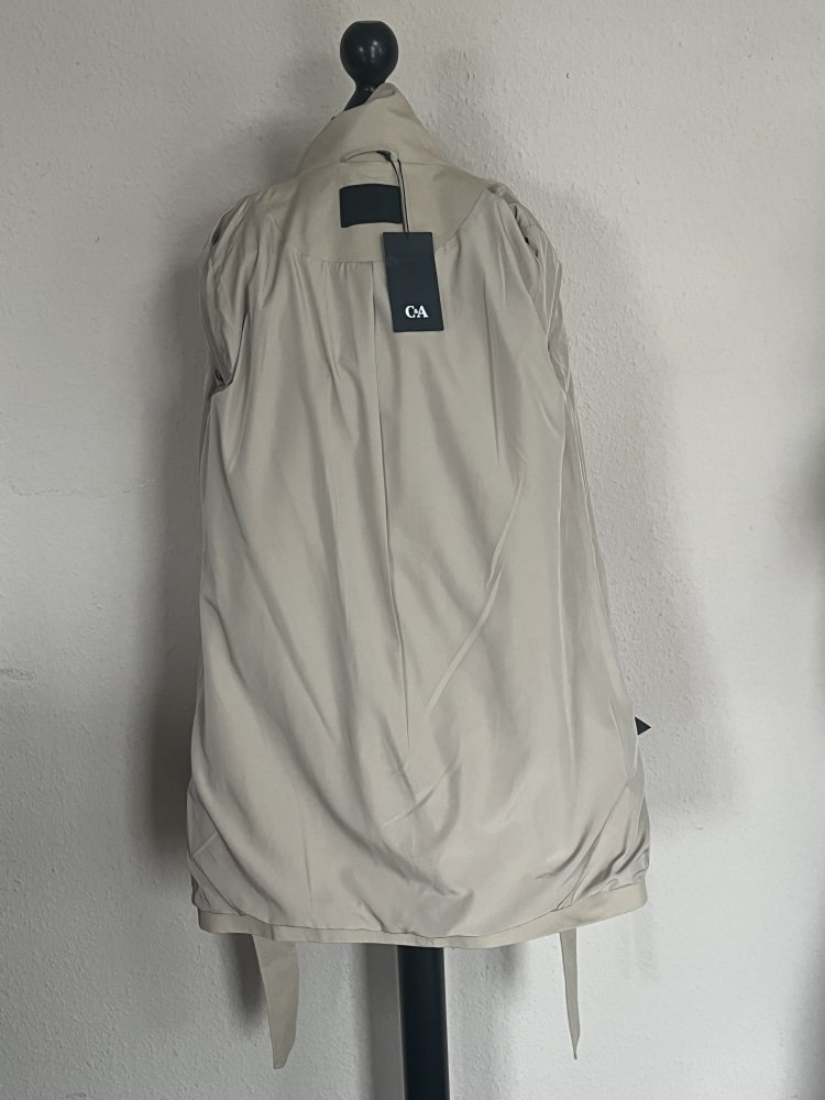 C&A Black Label Trenchcoat mit Pelerine und Gürtel Gr.M Neu mit Etikett