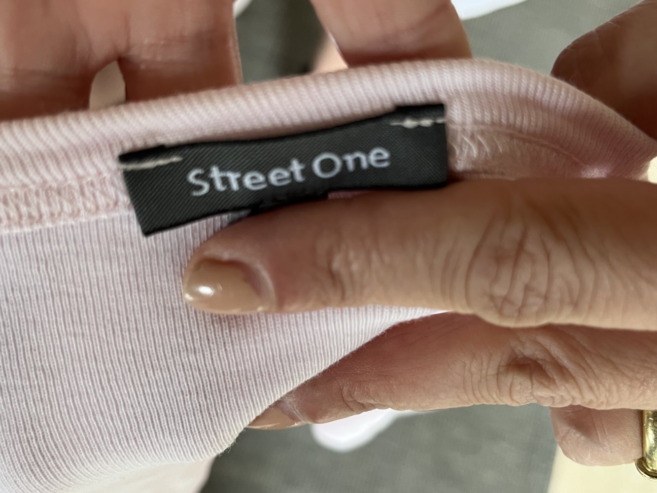 2 Sommer Shirts Gr.L Street One + Mangoon Rose und Fliederfarben