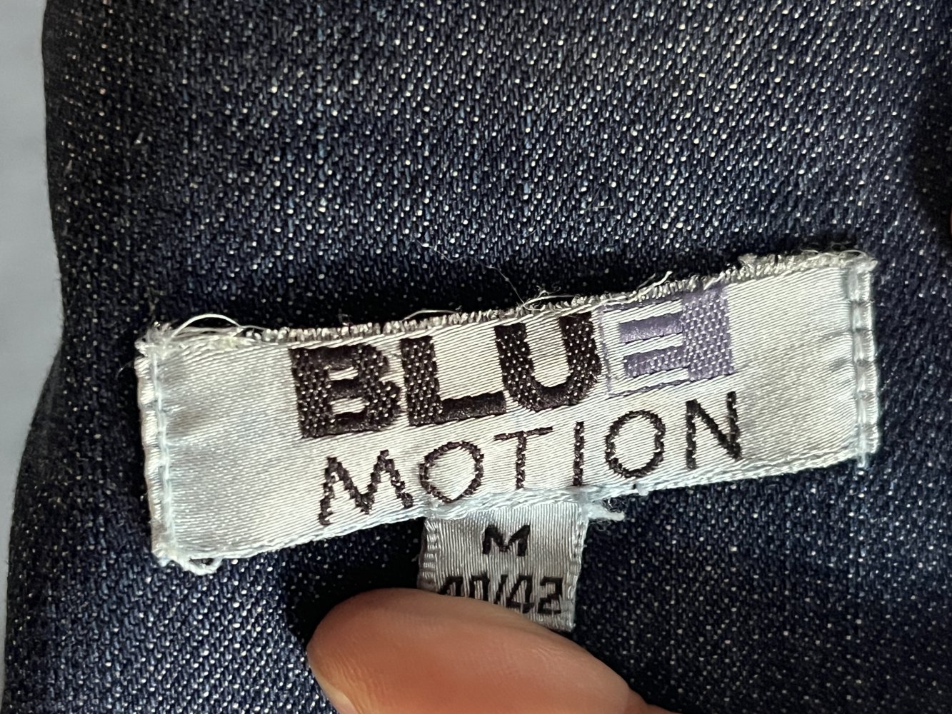 Blue Motion Jeans Weste Gr.M dunkle Waschung
