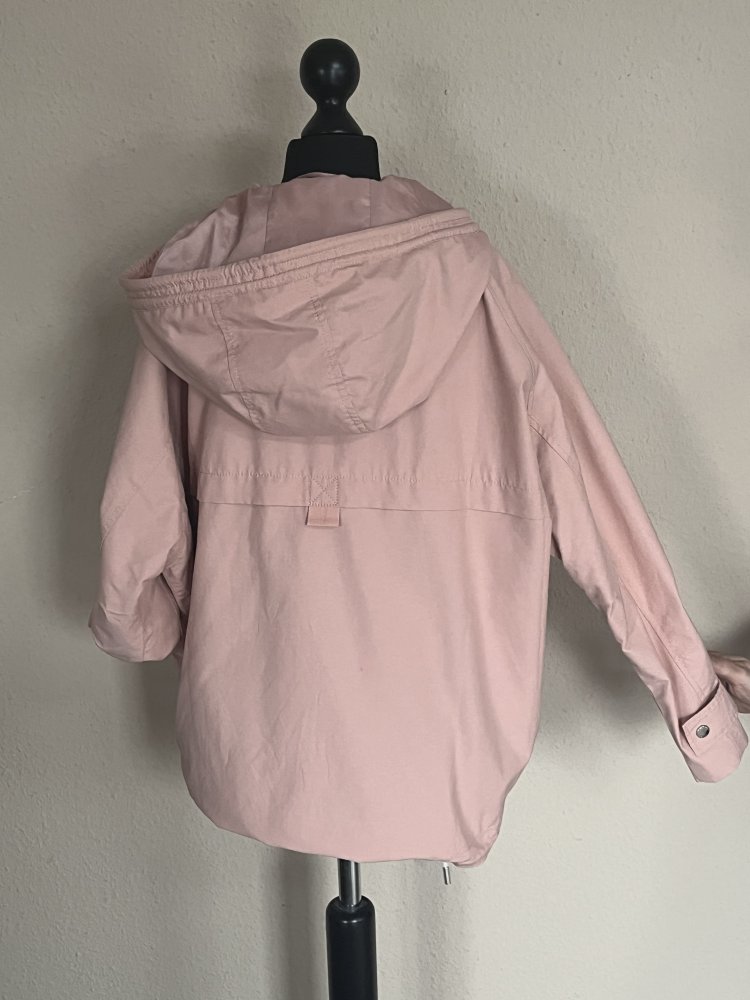 S.Oliver Übergangsjacke mit Hoodie Gr.XS Farbe Rose leicht unterfüttert, wasserabweisend