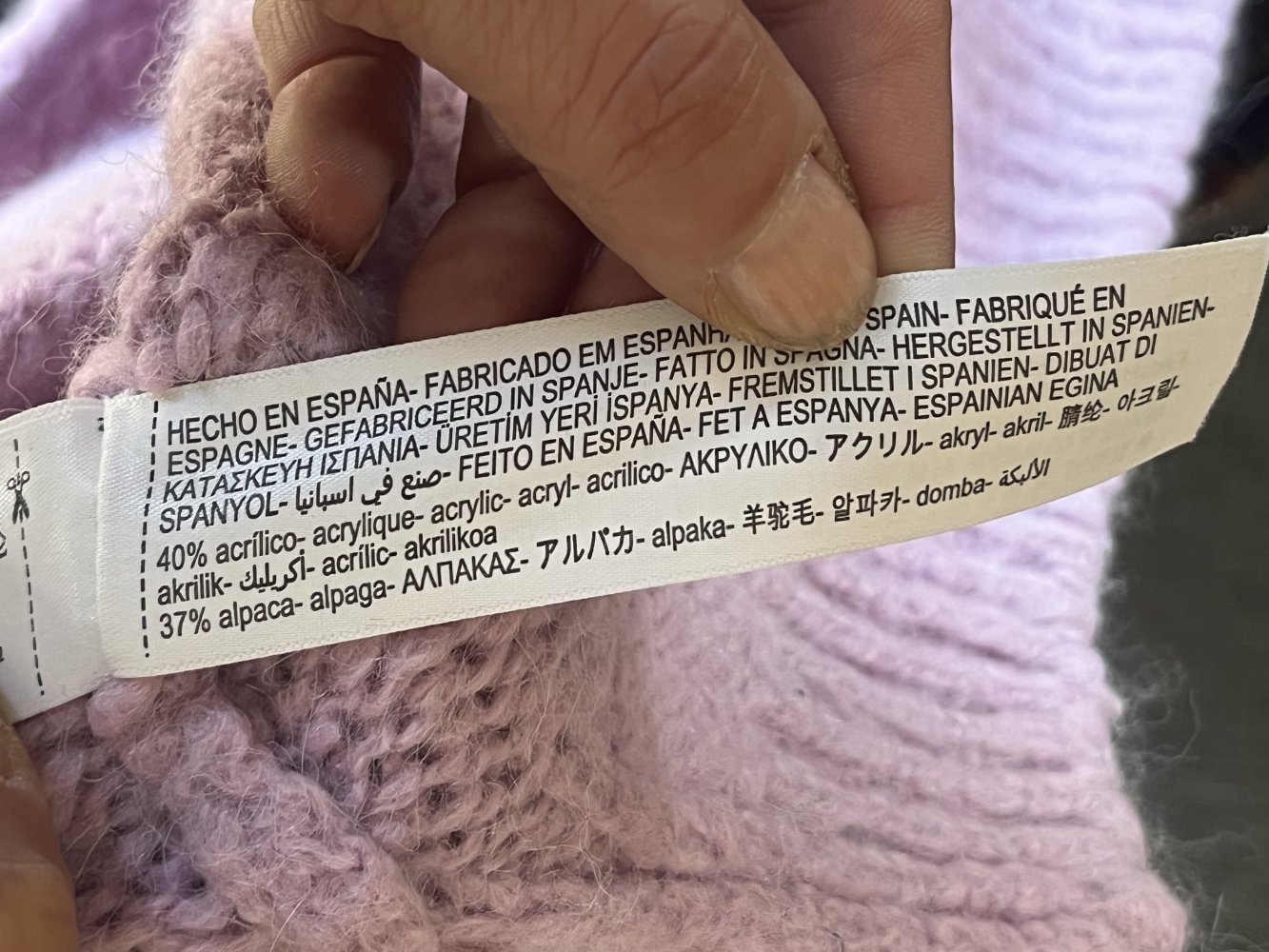 Massimo Dutti Pullover Gr.S Farbe pastell flieder