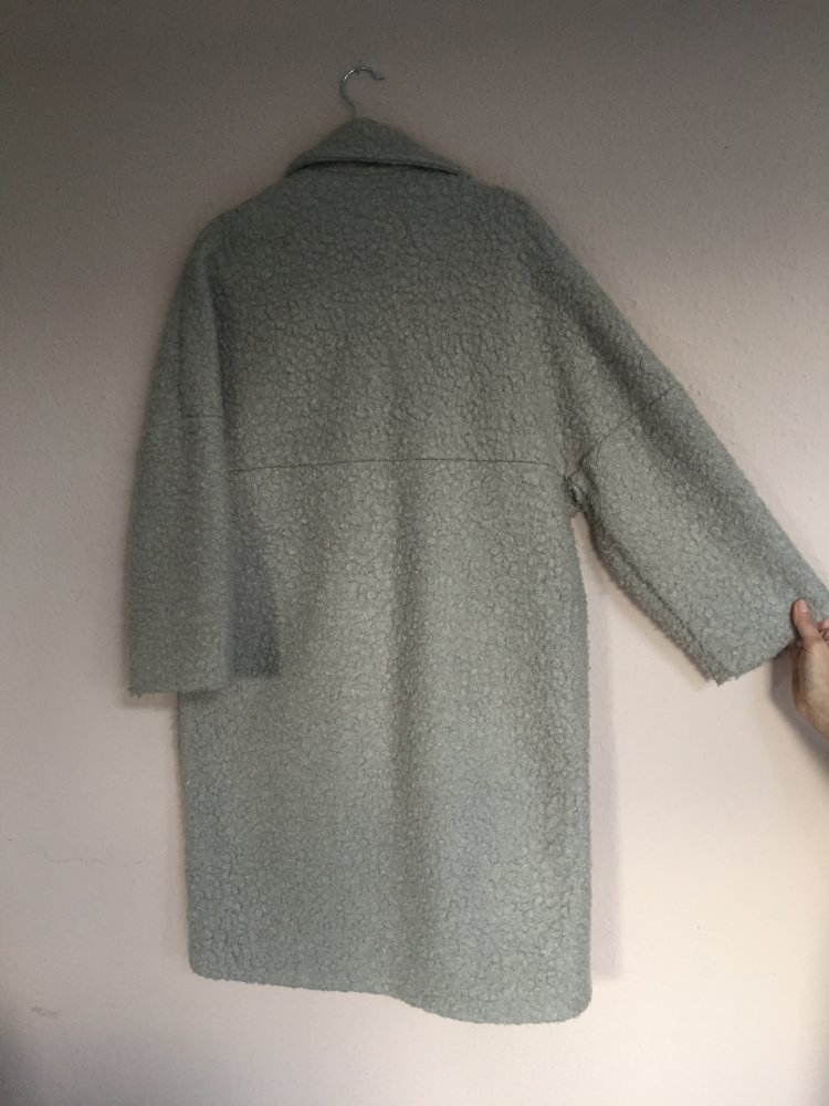 Zara Teddy Mantel Gr.S weiter Schnitt, 1 Knopf Schließung warm, lässig, bequem und kaum getragen