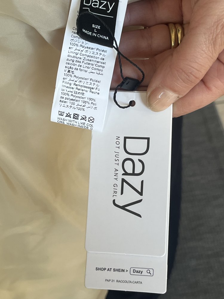 Dazy wattierte Puffer Jacke Gr.L mit 4 Kammern