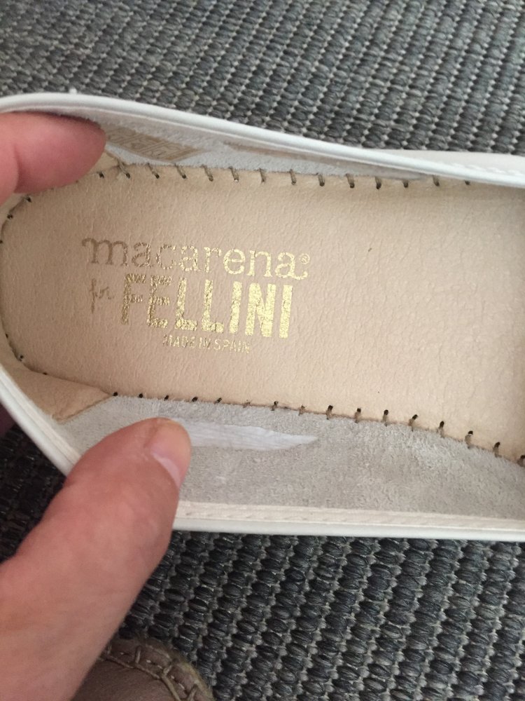 Marcarena for Fellini Leder Espadrillos Gr.39 in Pastell Farben