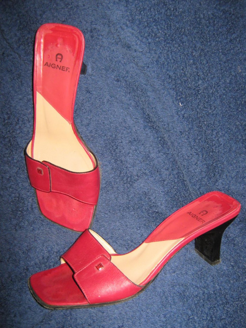 NEUw * Edel * Echt Leder * High- Heels * Pinup * Pantoletten * Sandaletten 