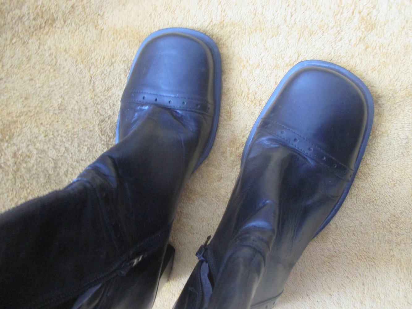 NEUw * Stylisch * Echt Leder * Budapester Style * Stiefeletten * Stiefel 