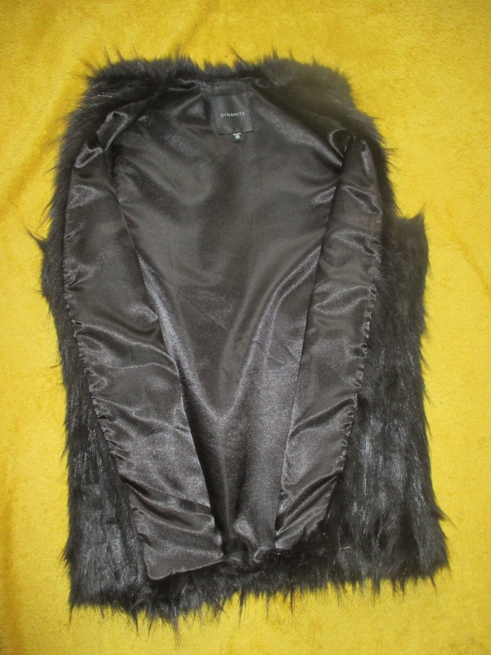  NEU * Edel * stylisch * ärmellos * Zottel * Fell- Imitat * Fake fur * Weste * Jacke 