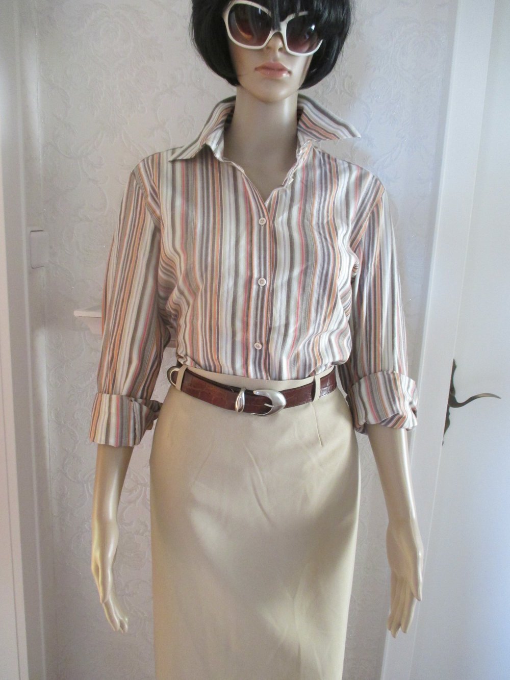 NEU * Edel * klassisch * Business * Freizeit * Streifen * Hemd- Bluse 