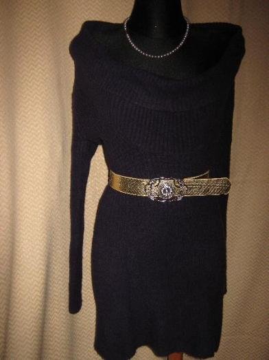 Ausgefallen * Carmen * Off Shoulder * Fein- Strick * Bodycon * Mini- Kleid oder Long- Pullover 