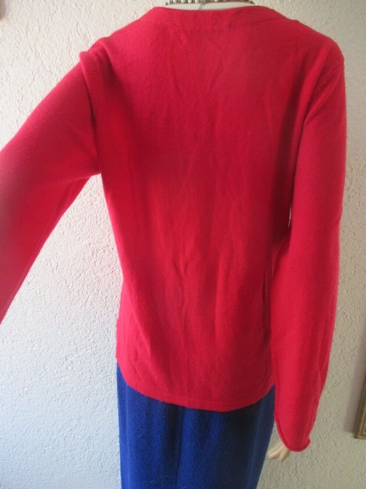 Edel * klassisch * wie Kaschmir * Cashmère- Wolle * Fein- Strickjacke * Cardigan 