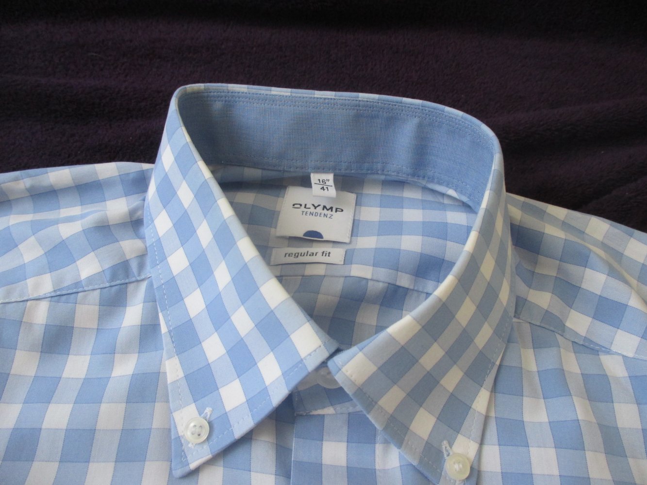 NEU * Edel * Business * Freizeit * Vichy- Karo * Langarm * Hemd 