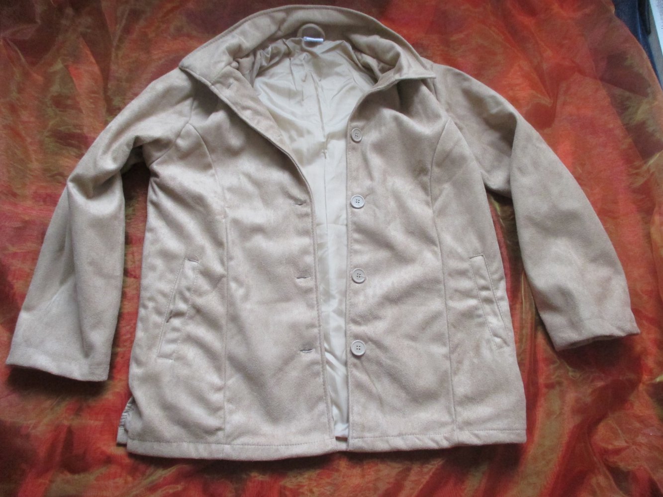   NEU * Elegant * klassisch * Velours * Übergangs * JACKE 