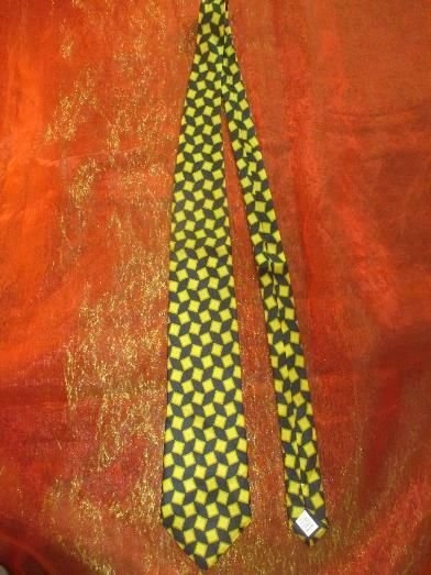 NEU * Edel * stylisch * Original VINTAGE * Business * Anlass * Anzug * Reine * Seide * Geometrie * Karos * DESIGNER * Krawatte * Binder 