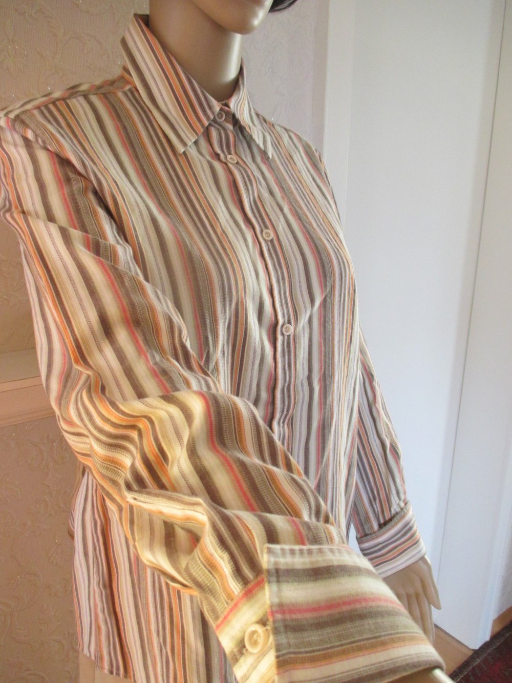 NEU * Edel * klassisch * Business * Freizeit * Streifen * Hemd- Bluse 