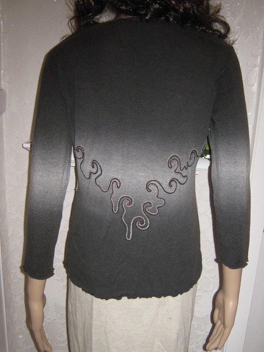 NEU * Edel * Glitzer- Stickerei * Lace Spitze * Longsleeve * T- Shirt 