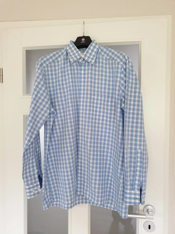 NEU * Edel * Business * Freizeit * Vichy- Karo * Langarm * Hemd 